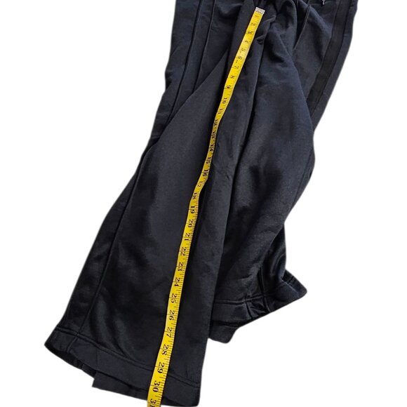 Free People Movement Fineline Wide Leg Track Pants, High-Rise, Black, Size Large - Picture 8 of 12